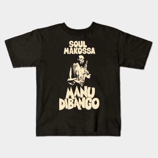 Groove in Style with Manu Dibango - Soul Makossa: A Tribute to the Funk Legend Kids T-Shirt